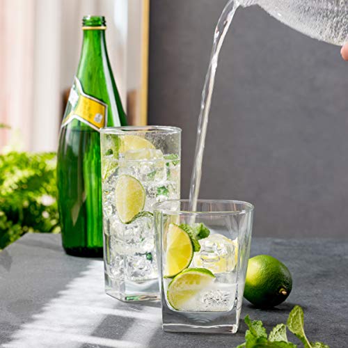 16-Piece Collins Everyday Drinkware Set for Home Decor