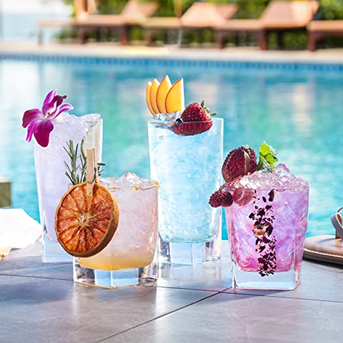 16-Piece Collins Everyday Drinkware Set for Home Decor