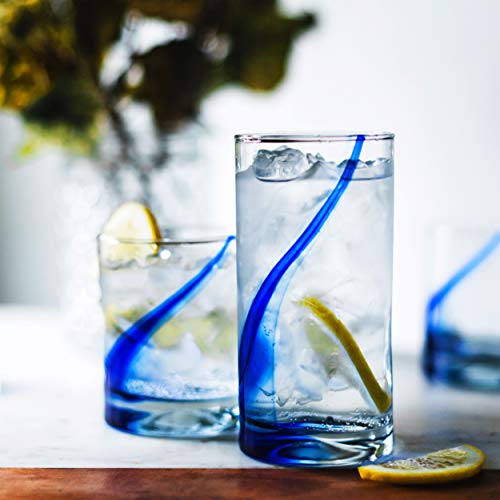 Libbey 99104 Blue Ribbon Glassware Set (16 Pieces)