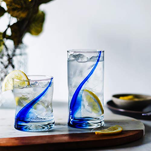 Libbey 99104 Blue Ribbon Glassware Set (16 Pieces)