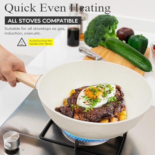 Granite Cooking Set with Non Stick Pots & Pans