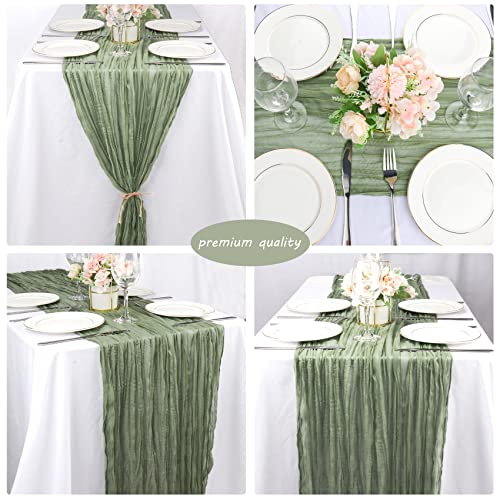 Boho Gauze Table Runner for Wedding Party Decor