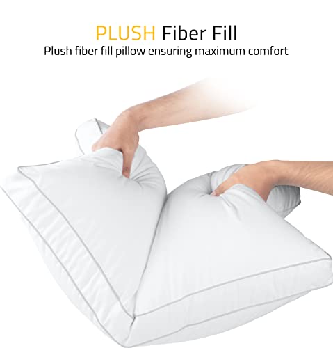 Luxury Cooling Queen Size Bed Pillows Set