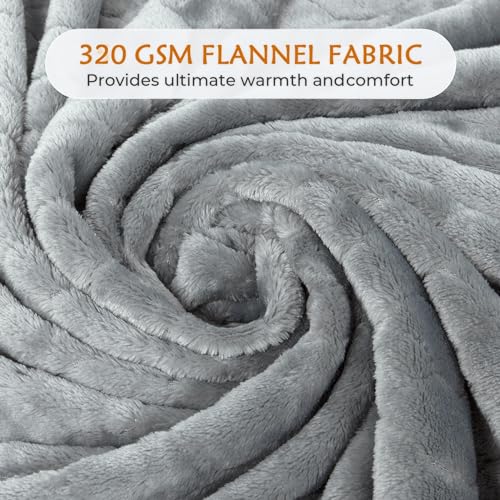 Super Soft Fleece Blanket for Couch, Sofa, Bed