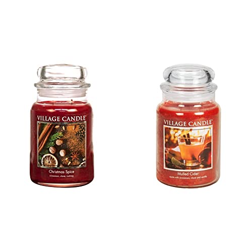 Christmas Spice & Mulled Cider Glass Apothecary Jar