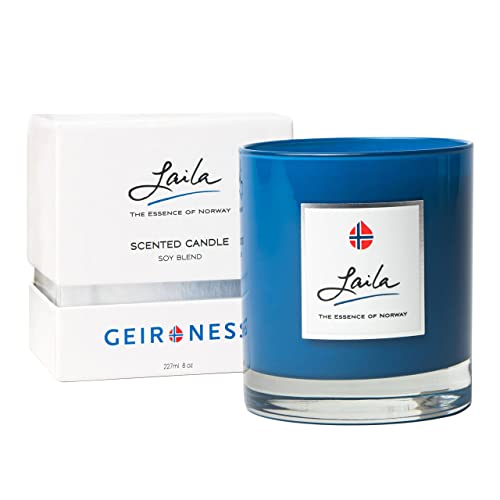 Geir Ness Laila Soy Wax Scented Candle - Relaxing Aromatherapy