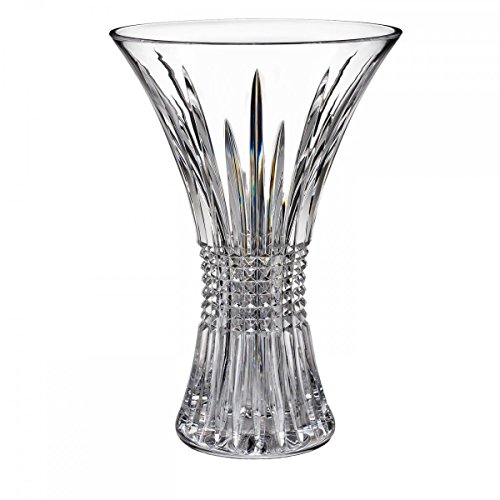 Black Waterford Lismore Diamond Vase for Home Decor