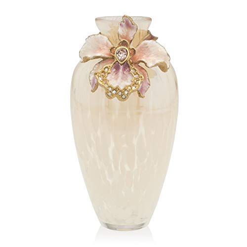Audra Orchid Mini Vase by Jay Strongwater
