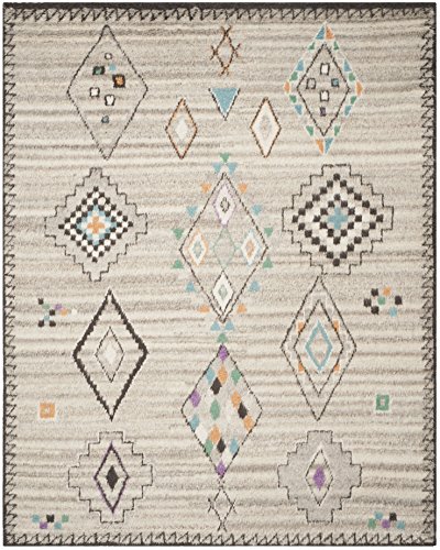 Hand-Knotted Moroccan Boho Tribal Area Rug