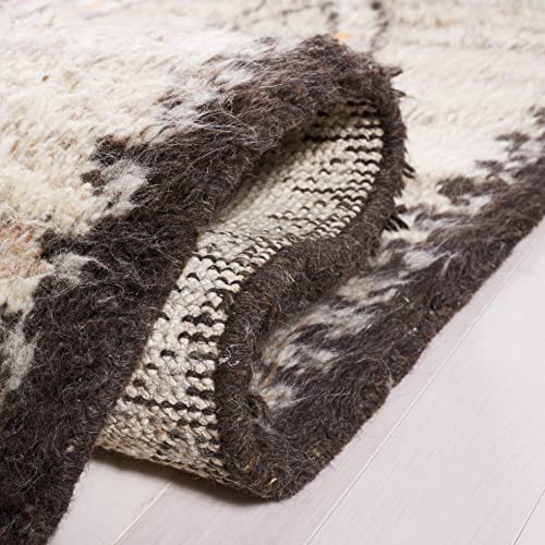 Hand-Knotted Moroccan Boho Tribal Area Rug
