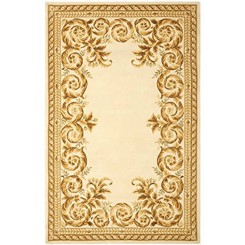 Handmade Wool Area Rug - 9' x 12' Ivory