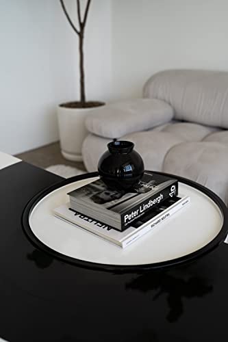 Mid Century Half Circle Post Modern Coffee Table