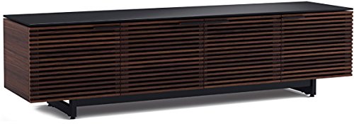Elegant TV Stand with Soundbar Shelf and Storage