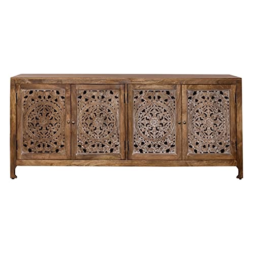 Marisol Multi 74" 4-Door Accent TV Stand
