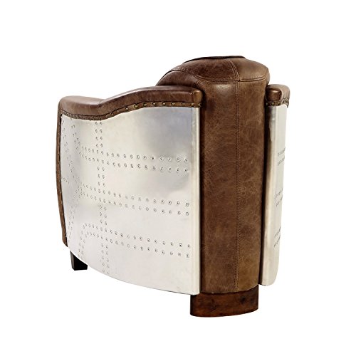 Retro Brown Leather Acme Brancaster Chair