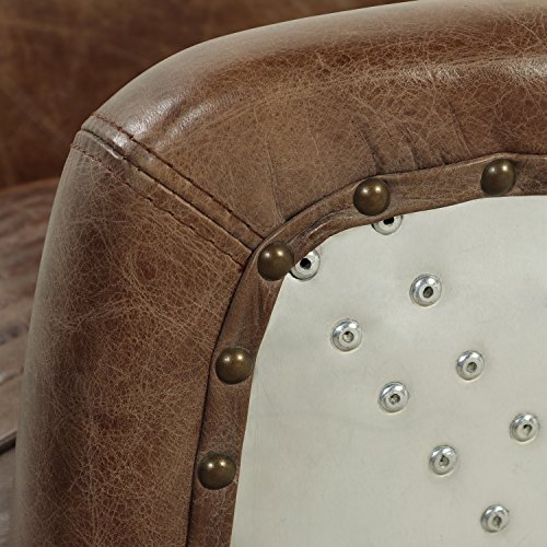 Retro Brown Leather Acme Brancaster Chair