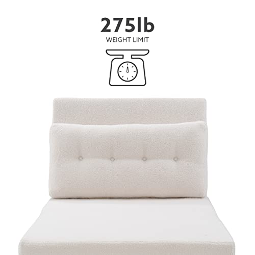 Cozy Sherpa Fold-Out Chair by Powell