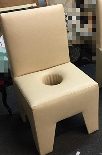 Off White Vaginal Steaming Chair for Wellness