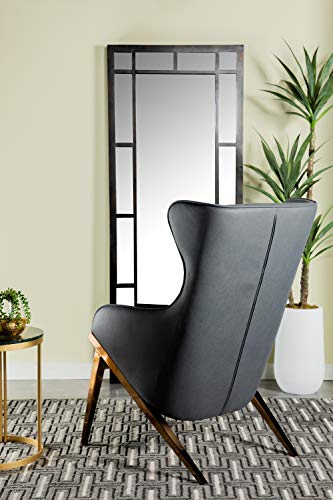 Slate and Bronze Coaster Accent Chair