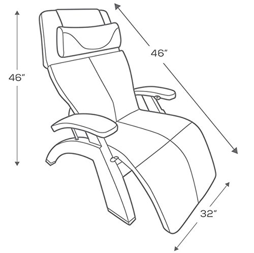 Classic Zero-Gravity Recliner with Memory Foam