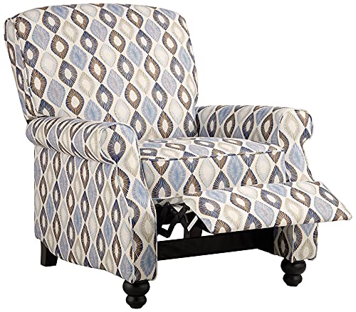 Stylish Blue Diamond Recliner Chair for Relaxation
