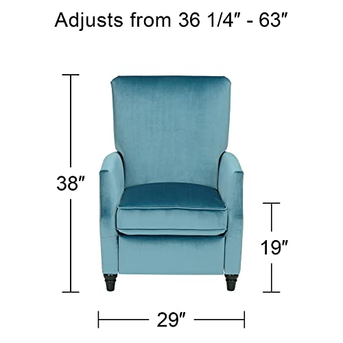 Stylish Turquoise Recliner Chair for Home Relaxation