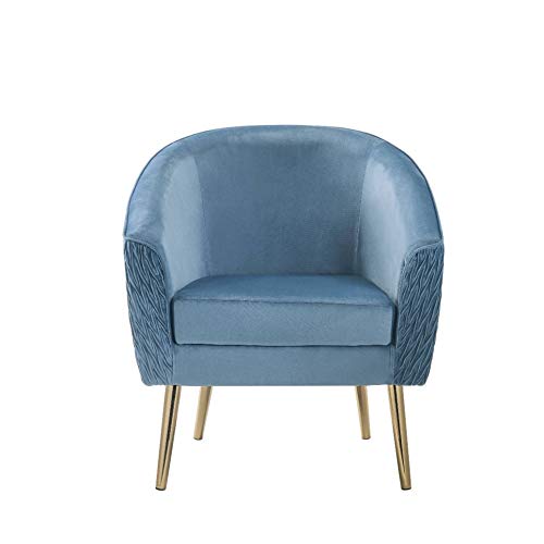 Velvet and Gold Benny Accent Chair by Acme