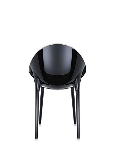 Stylish Kartell Super Impossible Chair in Matte White/Black