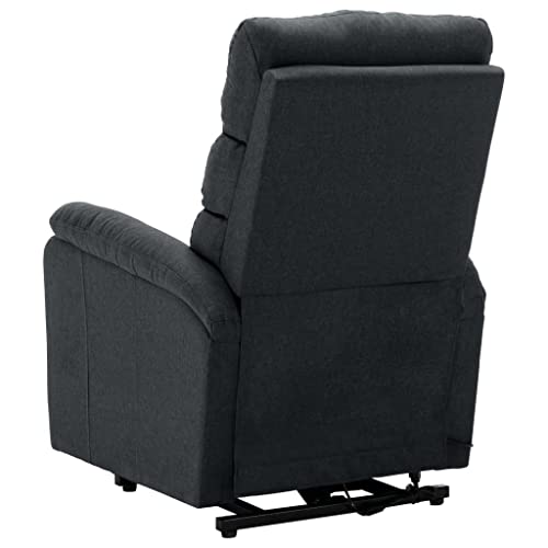 Dark Gray Power Lift Recliner Chair for Comfort