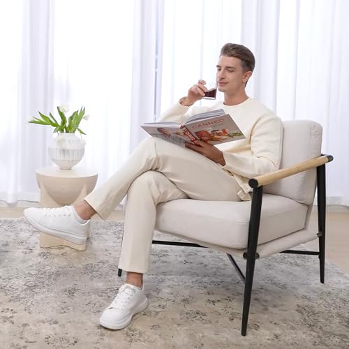 Mid Century Modern Upholstered Accent Chair