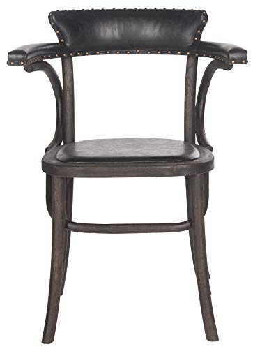 Kenny Arm Chair in Antique Black - Mercer Collection