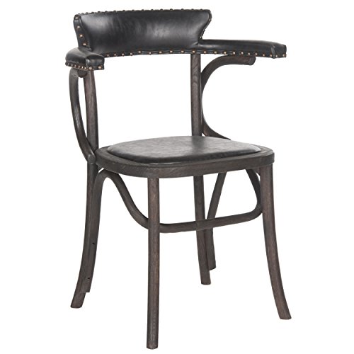 Kenny Arm Chair in Antique Black - Mercer Collection