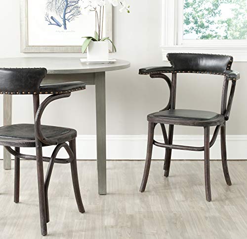 Kenny Arm Chair in Antique Black - Mercer Collection