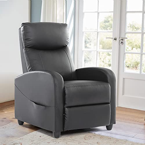 Adjustable PU Leather Recliner Chair for Home