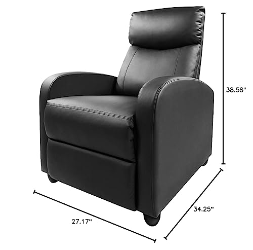 Adjustable PU Leather Recliner Chair for Home