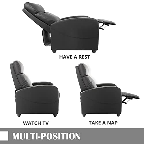 Adjustable PU Leather Recliner Chair for Home