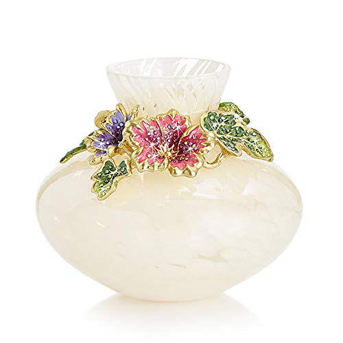 Holland Leaf and Flower Vase - Provence Decor