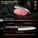 Japanese Kiritsuke Chef Knife with Pakkawood Handle