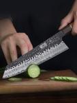 9-Inch Japanese Kiritsuke Chef Knife, Hand Forged