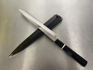 Ikeda Shiro3 240mm Honyaki Yanagiba Knife