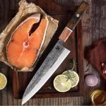 8" Japanese Gyutou Chef Knife - High-Carbon Steel