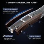 8.2-Inch Kiritsuke Stainless Steel Kitchen Knife