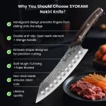 8.2-Inch Kiritsuke Stainless Steel Kitchen Knife