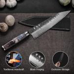 8.27 Inch Japanese Kiritsuke Chef Knife, VG10 Core