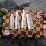 8" Japanese Kiritsuke Knife - High-Carbon Steel