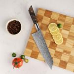 Shinko 8.5" Kiritsuke Knife - Maple Handle