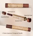 8.3 Inch Kiritsuke Chef Knife - Copper Damascus