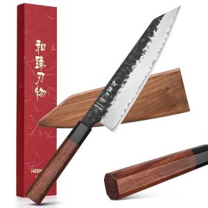 8.5” High Carbon Clad Steel Kiritsuke Knife