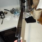 Sakai-Fuku Honyaki White Steel Sashimi Knife 30.5cm