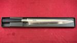 Seki Kanetsugu 270mm Yanagiba Knife with Steel Handle